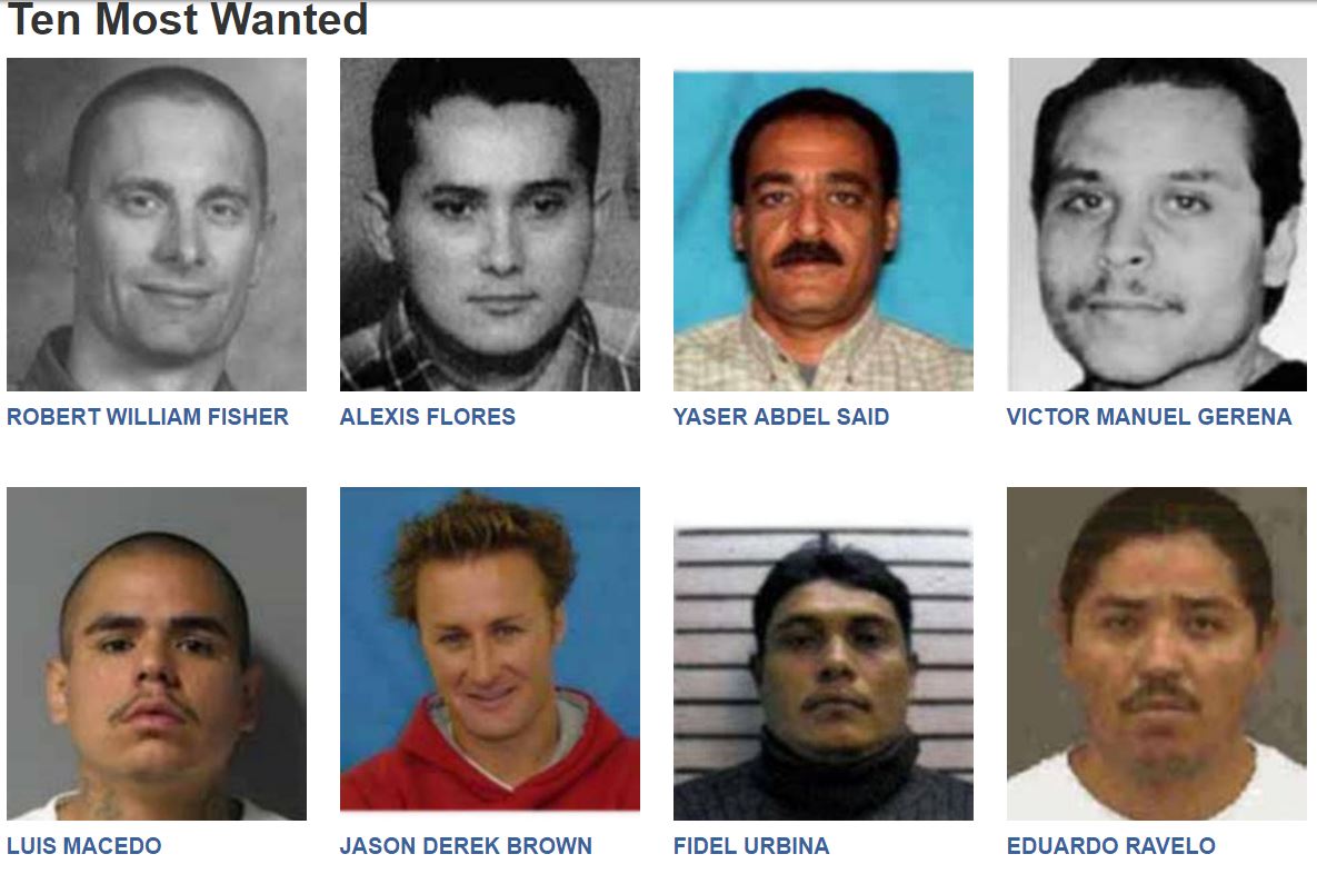 Fbis Most Wanted Serial Killers wantyellow
